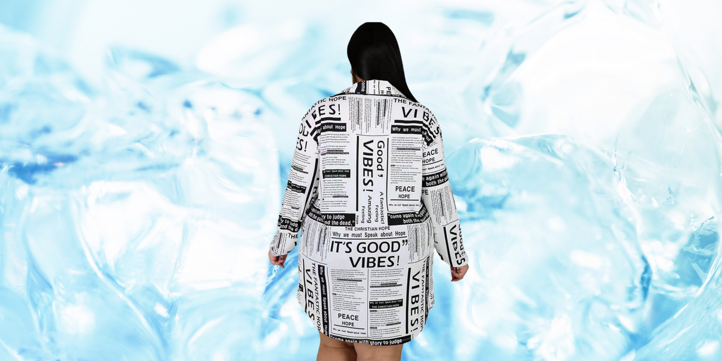 Newspaper Dress